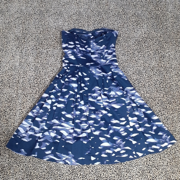 🌈STRAPLESS SWEETHEART A-LINW DRESS w/ POCKETS!!! -4 - Picture 2 of 6